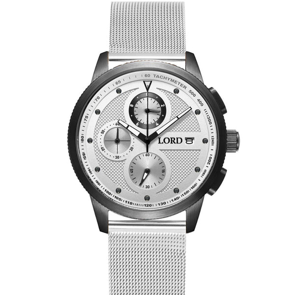 Chrono Silver Mesh