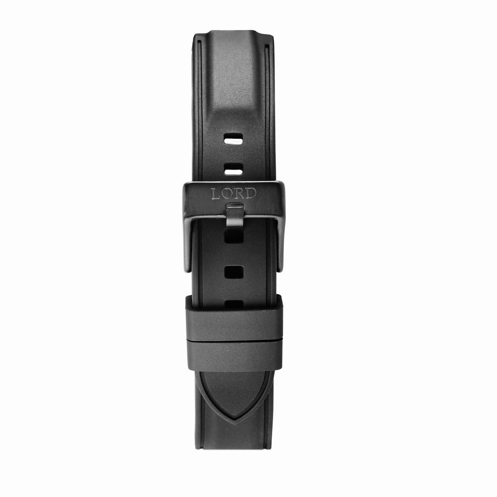 22mm-Black-Silicone-Strap