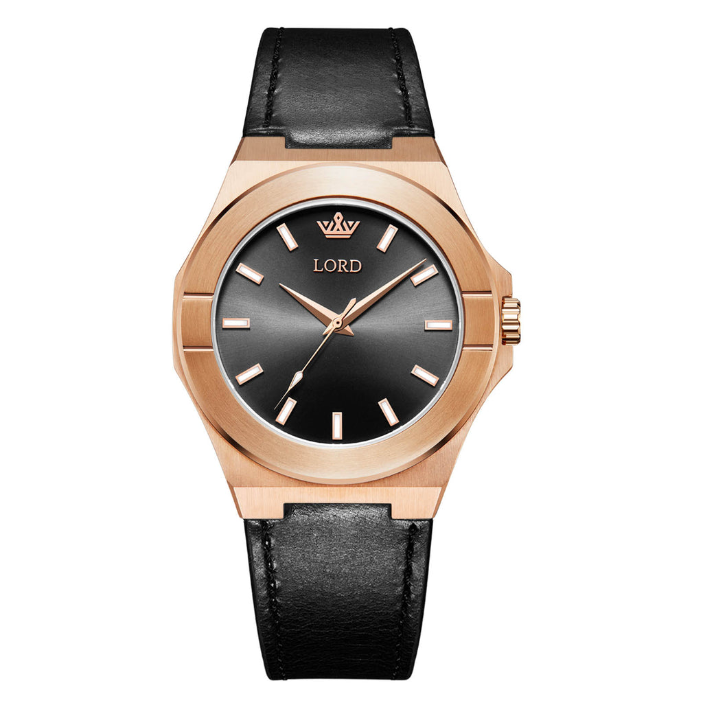 Infinity Rose Gold Black
