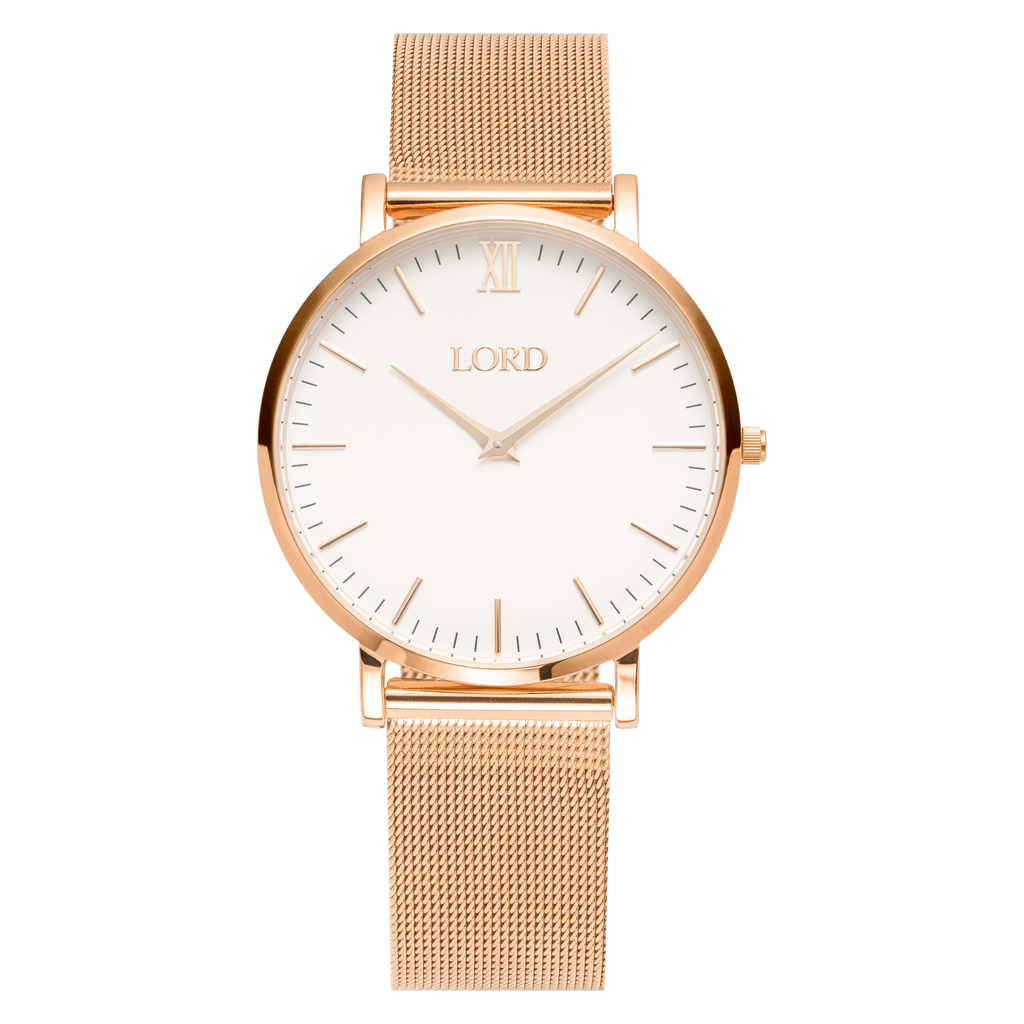Classic Rose Gold Watch | Women's Watches | Lord Timepieces