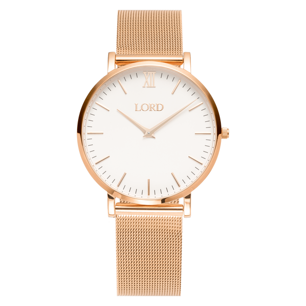 Classic Rose Gold Watch | Women's Watches | Lord Timepieces