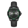 Lordtimepieces-Sport-Black-Green-watch-Front
