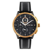 Lordtimepieces-Chrono-Rose-Gold-Black-Silicone-watch-front