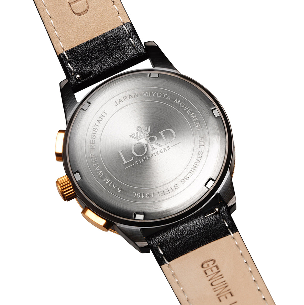 Lordtimepieces-Chrono-Rose-Gold-Black-watch-back