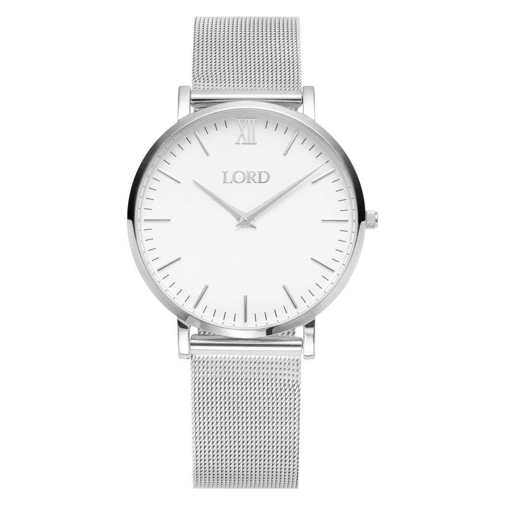 Classic Silver Ladies Stainless Steel Watch | Lord Timepieces