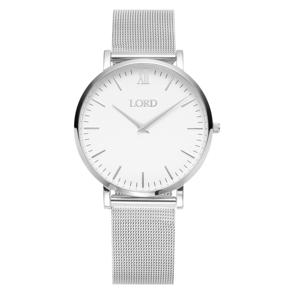 Classic Silver Ladies Stainless Steel Watch | Lord Timepieces