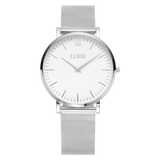 Classic Silver Ladies Stainless Steel Watch | Lord Timepieces