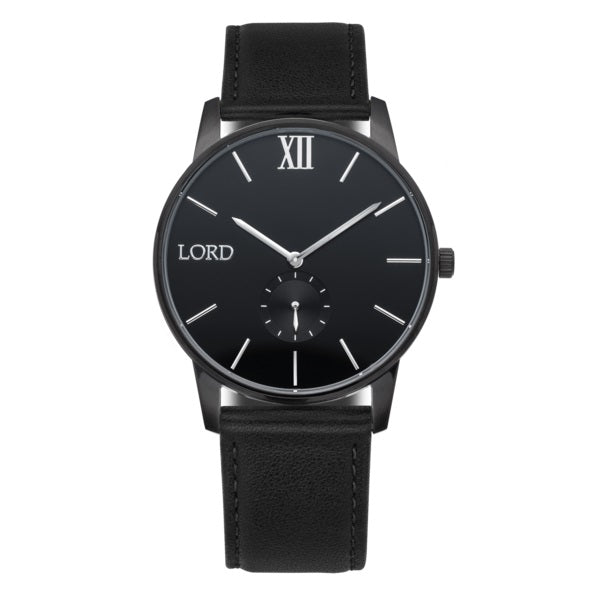 Solitude-Black-Silver-Watch-Men's-Watches-Lord-Timepieces