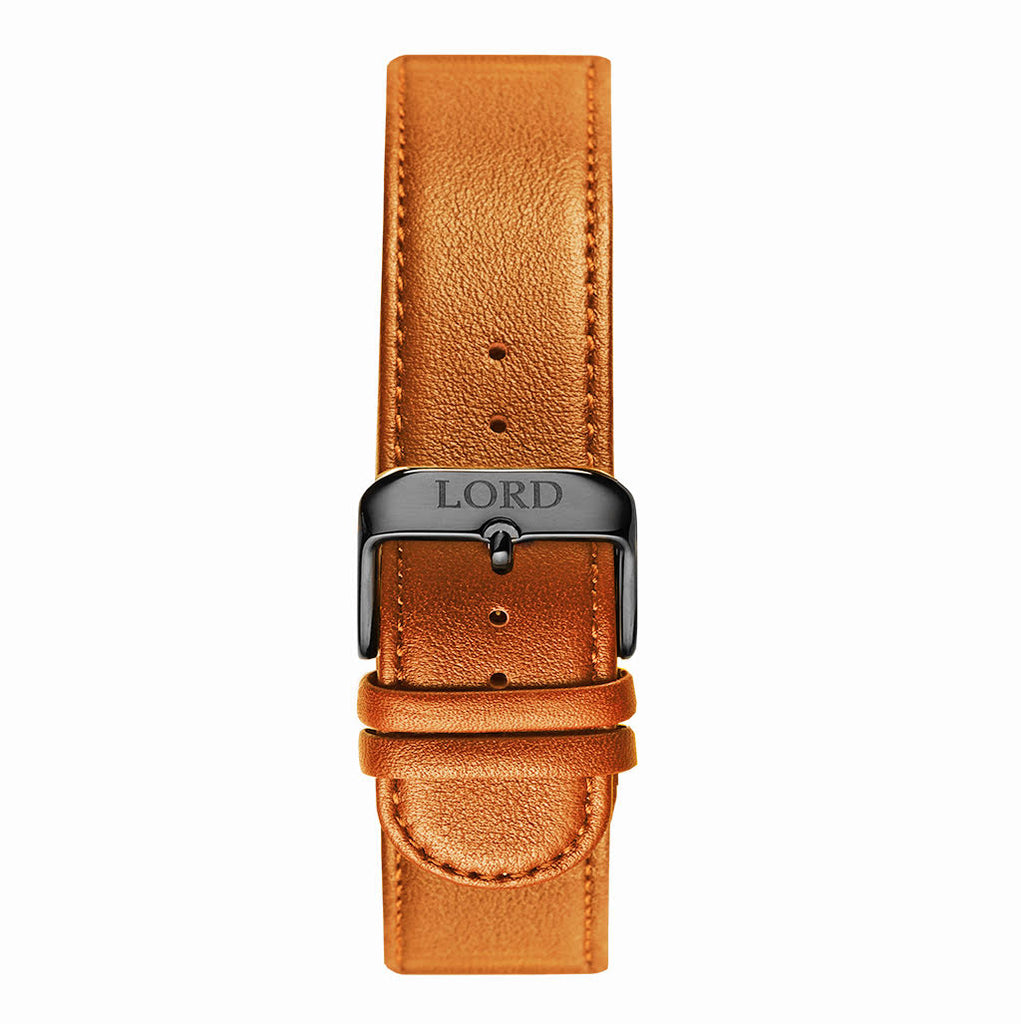 22mm Natural Tan Leather Strap